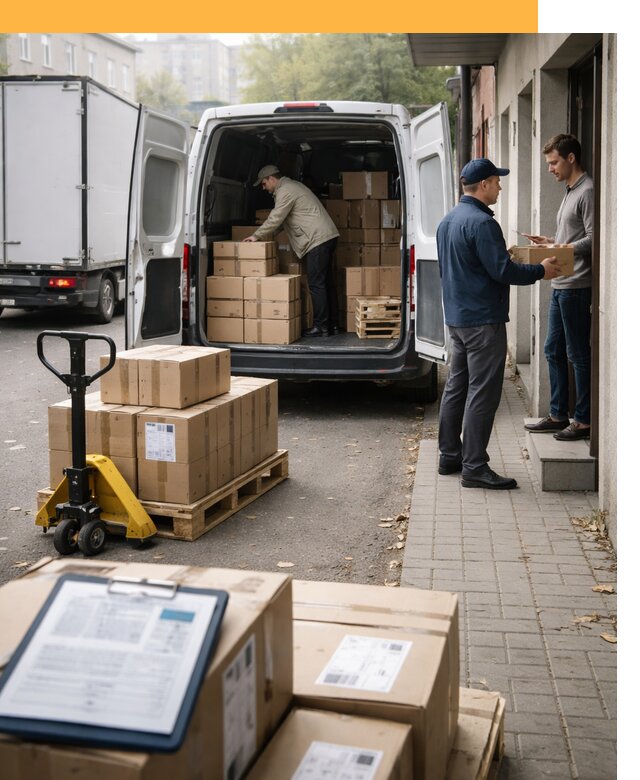 Доставка грузов от двери до двери с таможней от 45536 руб.