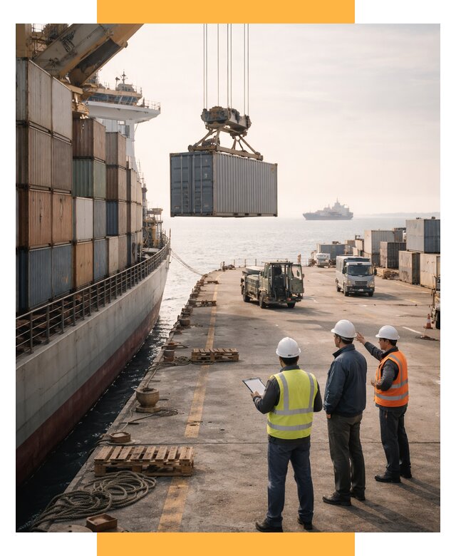 Морские перевозки грузов по миру от 45536 р. | СетСервис-Жгл