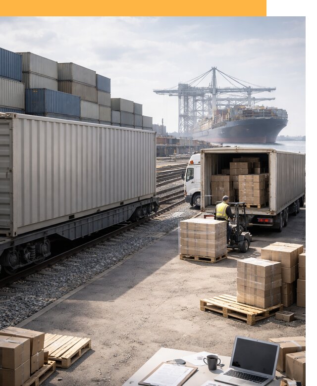 Мультимодальные перевозки грузов по миру от 45536 руб