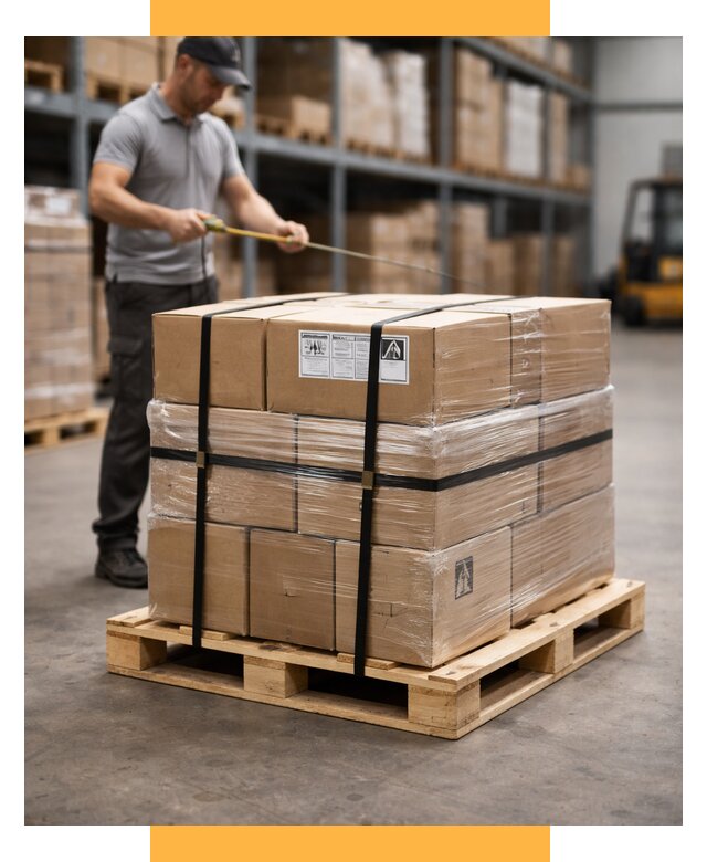 Упаковка и паллетирование грузов от 3542 р. | СетСервис-Жгл