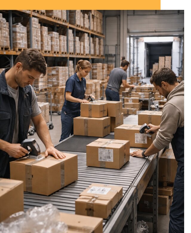 Доставка товаров для маркетплейсов от двери до склада от 7589