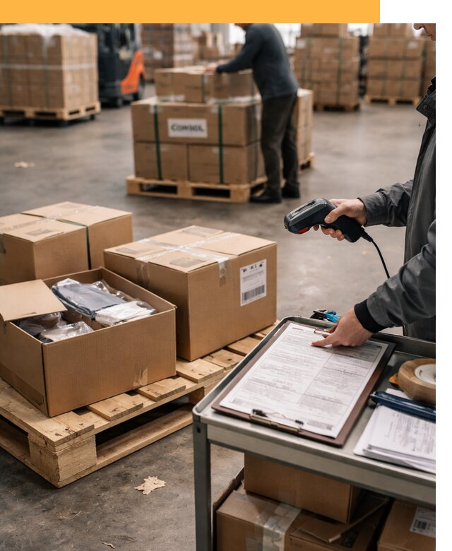 Сборные грузы из Китая: доставка, склад и таможня от 18214