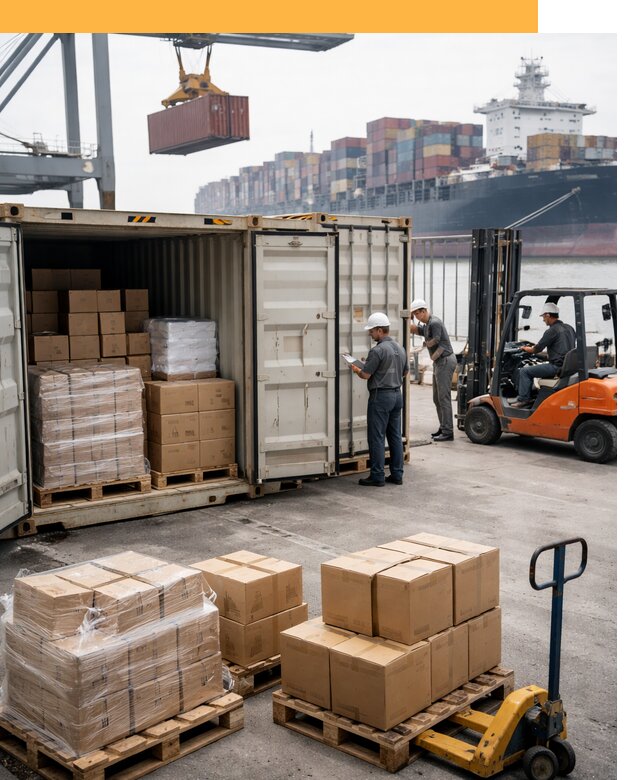 Контейнерные перевозки из Китая под ключ от 121428 руб/контейнер