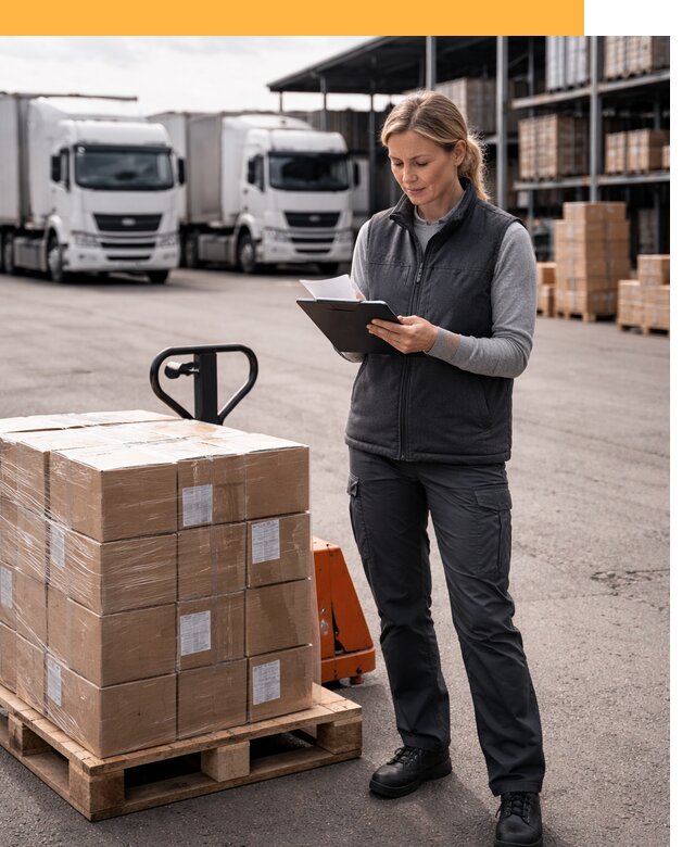 Доставка грузов из Европы к дверям клиента от 12143 руб