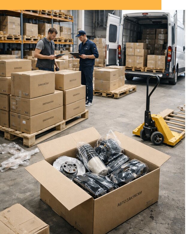Доставка автозапчастей из Европы от 12649 руб быстро и надёжно