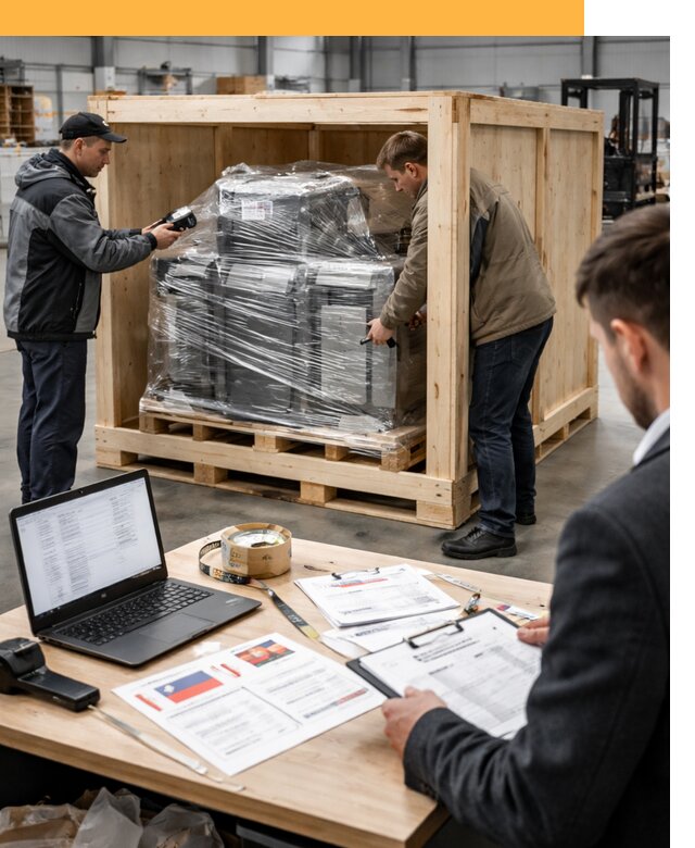 Доставка промышленного оборудования из США от 65774 руб