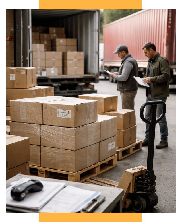 Доставка грузов из Италии в Россию от 18214 р. СетСервис-Жгл