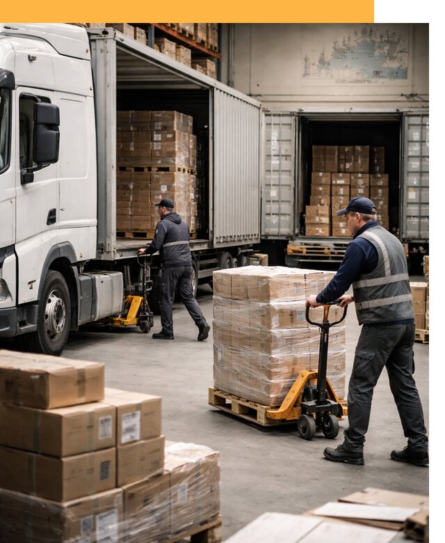 Международная доставка грузов в Эстонию с таможенным сопровождением от 8601 руб.