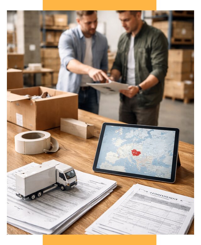 Доставка грузов в Чехию от 35417 р. - логистика СетСервис-Жгл