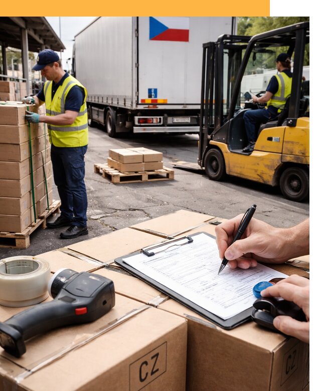 Доставка грузов в Чехию от 35417 руб, международные перевозки