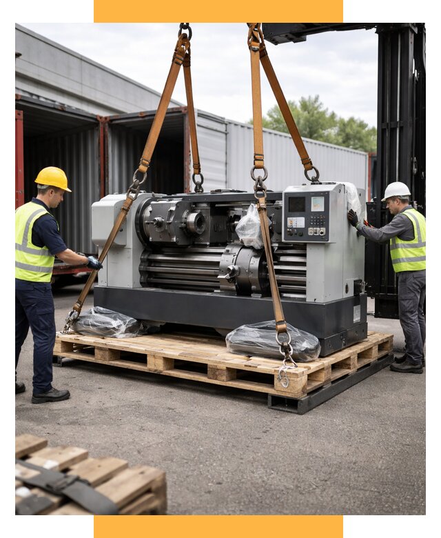 Перевозка станков и таможня от 60714 р. | СетСервис-Жгл логистика