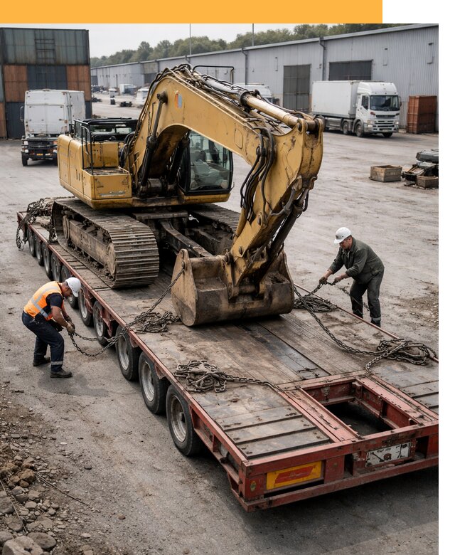 Перевозка спецтехники по России и миру от 45536 руб