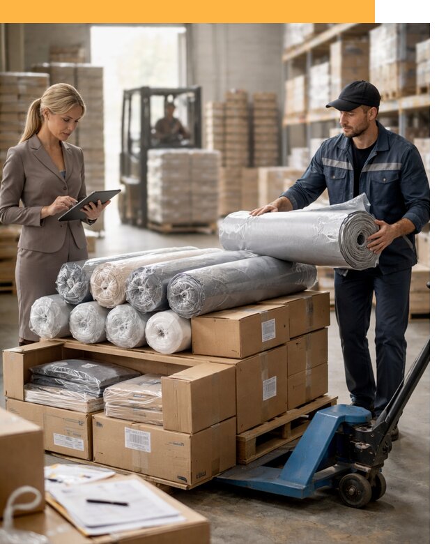 Перевозка текстиля по миру от 15179 руб. с таможней и страхованием