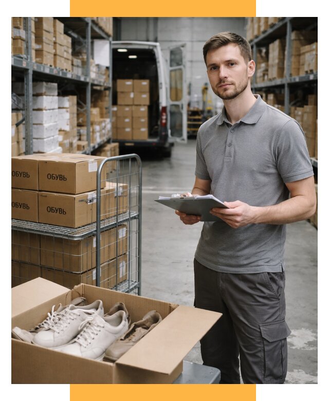 Доставка обуви из Китая и Турции от 4554 р. СетСервис-Жгл