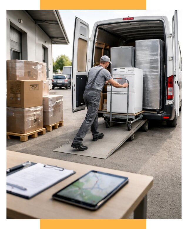 Перевозка бытовой техники от 6577 р. - логистика СетСервис-Жгл