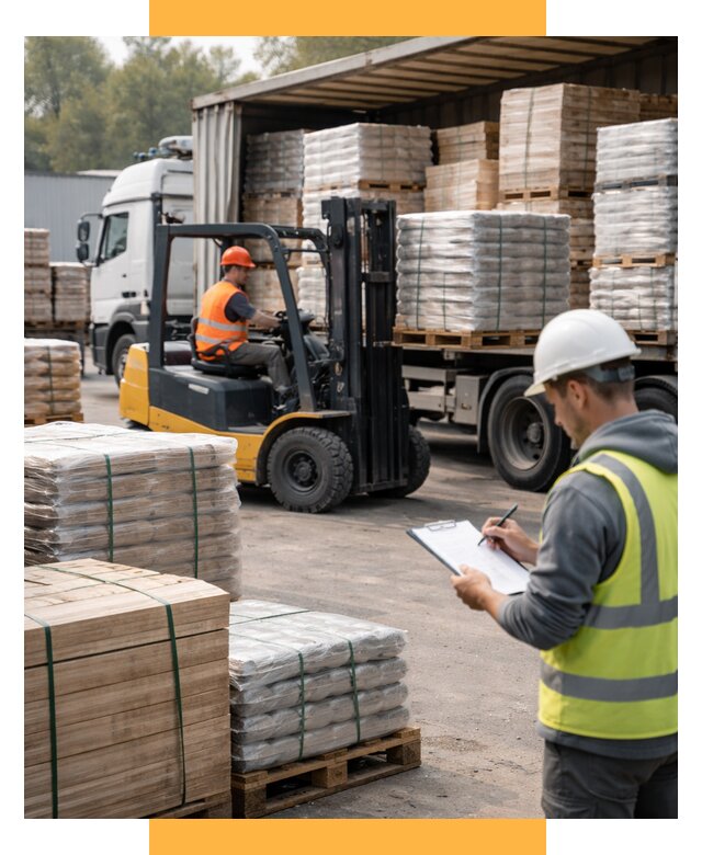 Перевозка строительных материалов от 5565 р. | СетСервис-Жгл