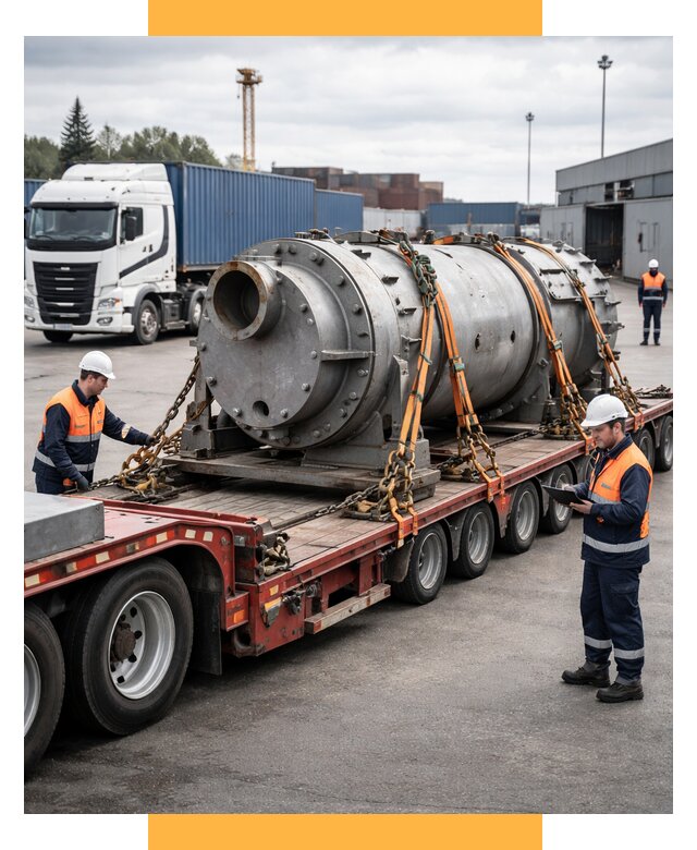 Перевозка тяжеловесных грузов под ключ от 151785 р. | СетСервис-Жгл