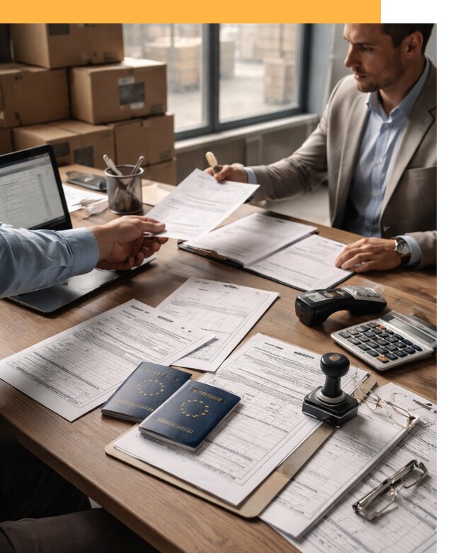 Таможенное оформление грузов из Европы от 8601 руб