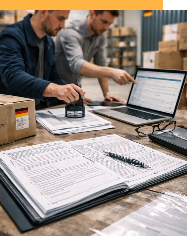 Таможенное оформление грузов из Германии от 9107 руб.