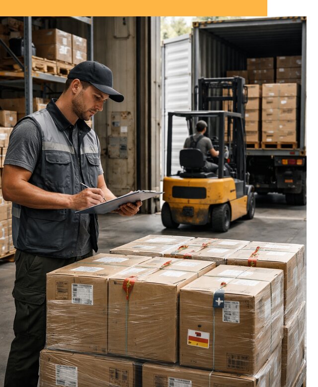 Реэкспорт товаров с таможенным оформлением и доставкой от 12143