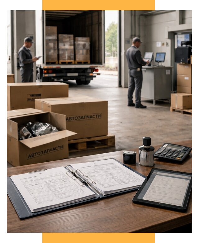 Таможенное оформление автозапчастей под ключ от 8601 р., СетСервис-Жгл