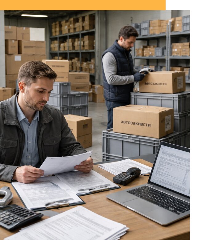 Таможенное оформление автозапчастей по выгодным тарифам от 8601