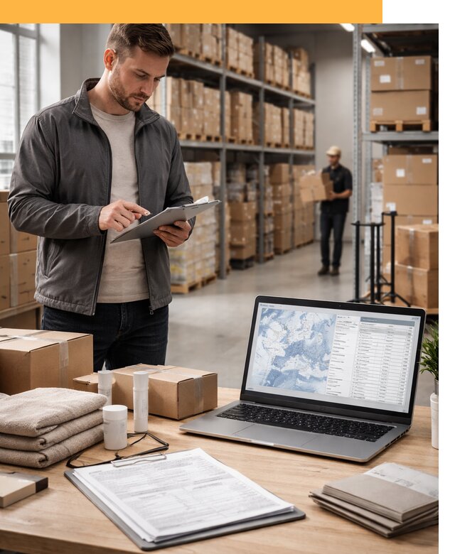 Закупка товаров в Европе под ключ: доставка, таможня от 7589 руб